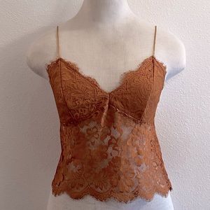 Wet Seal Lace Crop Top